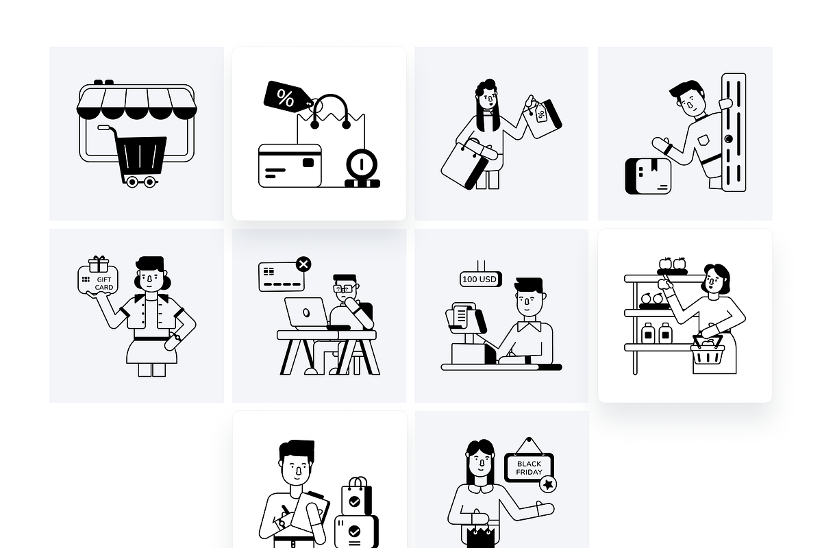 Animated Ecommerce Icons, a Duotone Icon by Prosymbols (Photo 12 of 13)