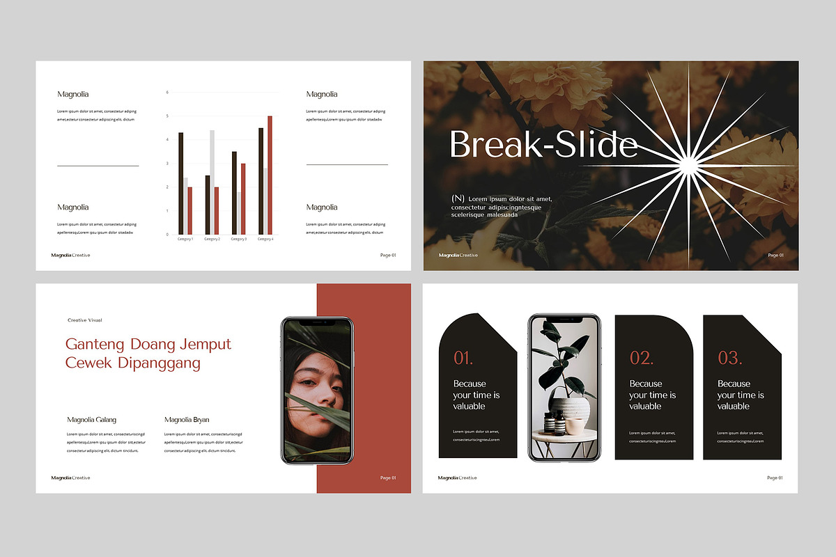 Magnolia - Powerpoint Template, a Presentation Template by rgbryand (Photo 9 of 9)