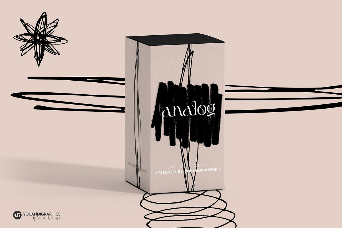 Analog | Hand Drawn Elements Set, a Texture Graphic by Youandigraphics (Photo 9 of 17)
