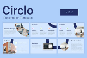 Keynote - Circlo Blue