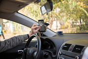 10 Car Phone Holder Mockups, an iPhone Mockup by UI Kitchen (Thumbnail 2 of 11)