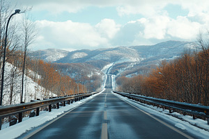 Asphalt highway road without cars, a Photo by AlyaAnd