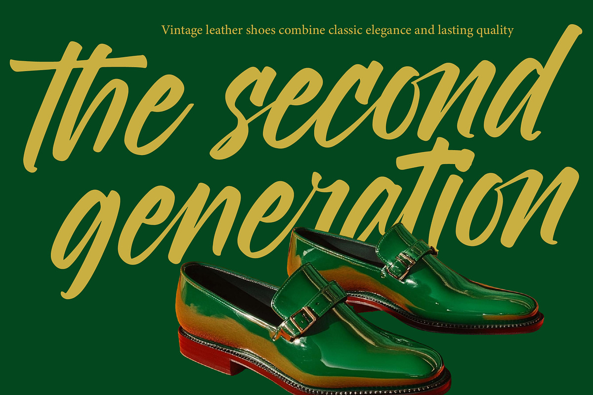 Royalett Santhun Bold Handwritten, a Script Font by Letterena Studios Script (Photo 3 of 15)