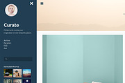 Curate Tumblr Theme, a Websites & App Template by Themelantic (Thumbnail 4 of 5)