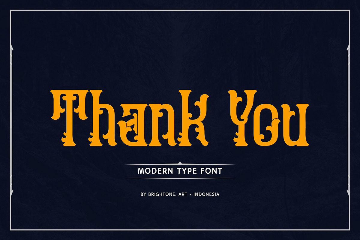 Forestness - Lovely Decorative Font, a Serif Font by Brightone (Photo 9 of 9)