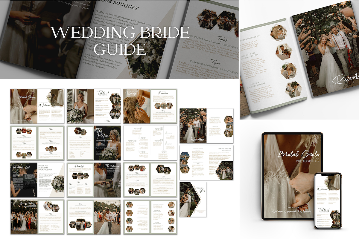 Canva Wedding Guide Brand Bundle, a Magazine Template by Signature Edits (Photo 3 of 9)