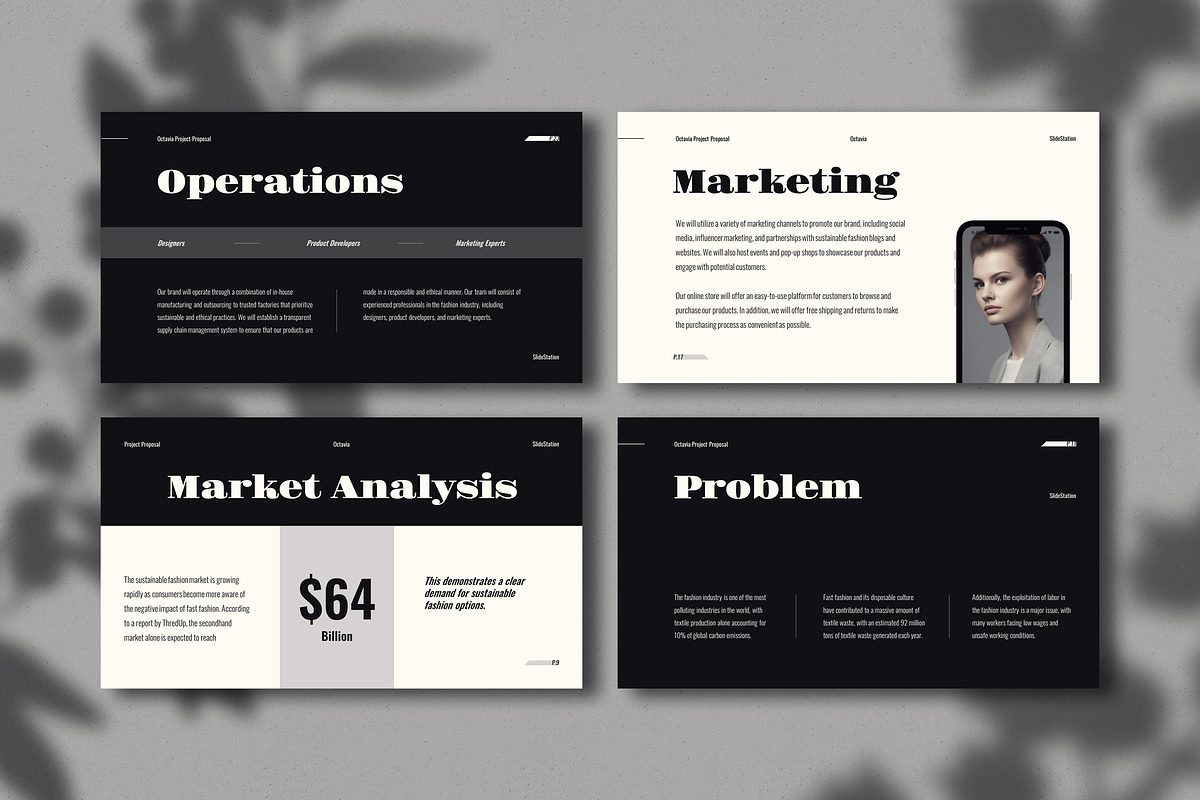 Octavia - Proposal Template, a Presentation Template by SlideStation (Photo 7 of 11)