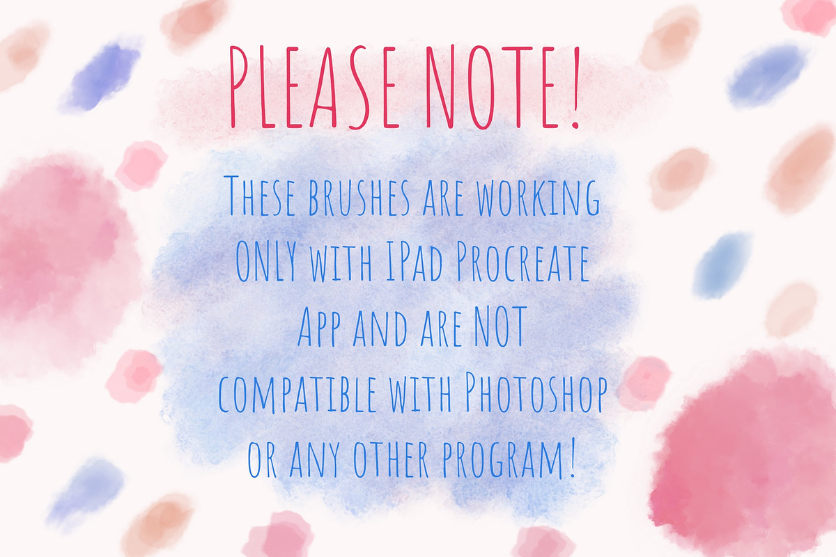 Watercolor Procreate Brushes, a Brush Add-On by CreativeJourney (Photo 5 of 6)
