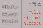CS Diego Mono – Sans Serif Typeface, a Sans Serif Font by Craft Supply Co. (Thumbnail 5 of 8)