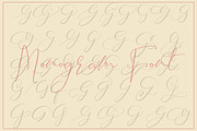 MONOGRAMS BUNDLE A to Z, a Script Font by AMINMARIO (Thumbnail 14 of 37)