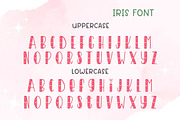 Iris - Cute Decorative Font, a Symbol Font by AnningArts (Thumbnail 8 of 8)