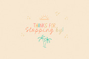 Golden Clouds Font Duo & Doodles, a Script Font by Anastasia Cuza (Thumbnail 12 of 12)