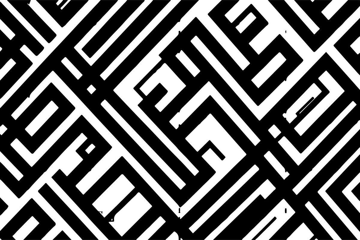 Geometric Laser Cut Panel Set, an Object Graphic by Designer_Momina (Photo 2 of 13)
