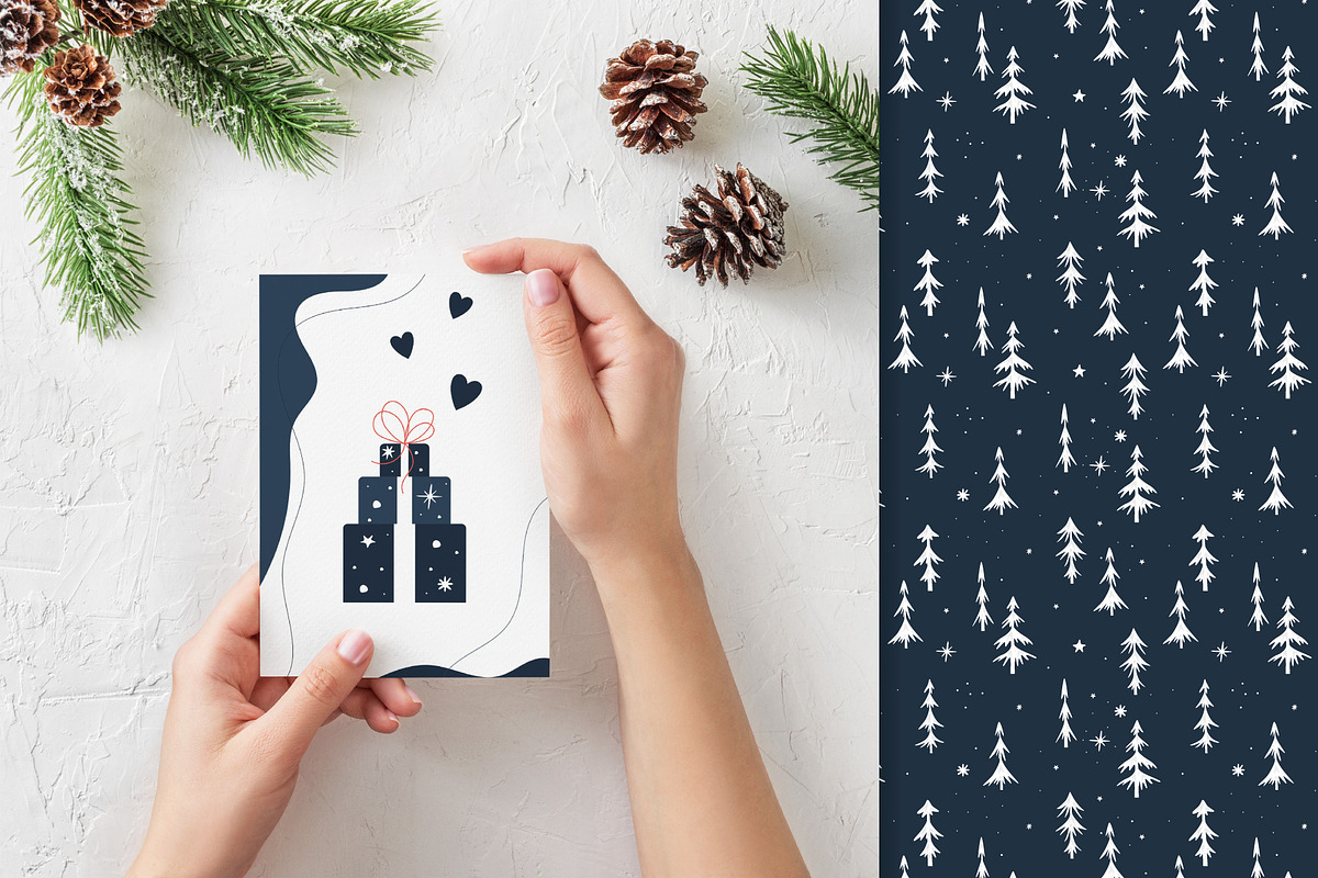 Winter Time Abstract Collection, an Illustration by Svetlana Avv (Photo 6 of 8)