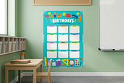 Cute Classroom Decor Bundle, an Education Illustration by C Design Studio (Thumbnail 11 of 15)