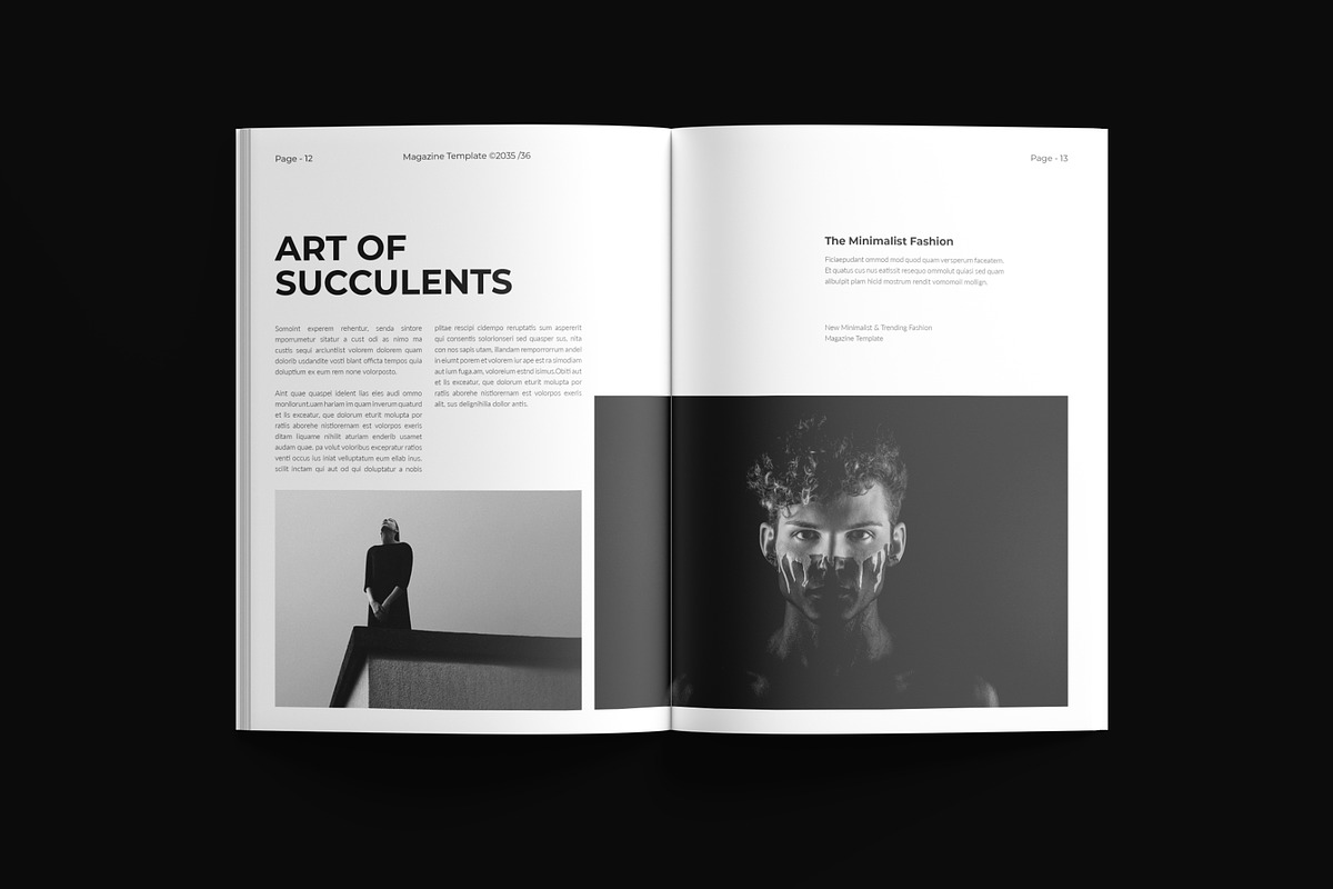 Magazine Template, a Magazine Template by DesignCrest (Photo 7 of 13)