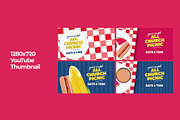 Church Picnic Event Social Post, a Social Media Template by IFBdesign (Thumbnail 7 of 7)