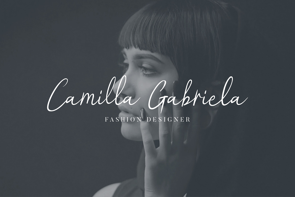 Scarlet Whaleys Font preview 6