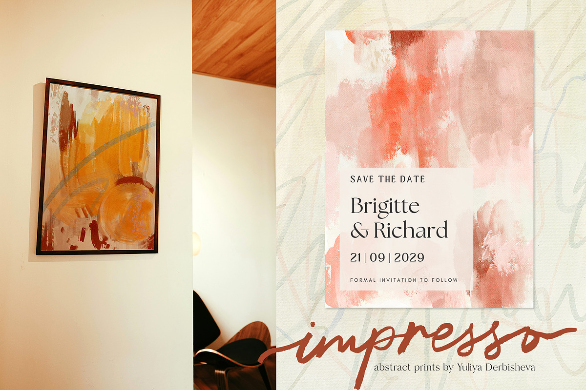 Abstract background print poster, a Background Graphic by Yuliya Derbisheva (Photo 4 of 10)