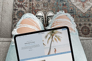 The Palms Wix Template, a Wix Template by Girl Boss From Home (Thumbnail 4 of 8)