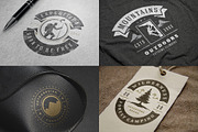 280 Outdoor logos and badges, a Branding & Logo Template by Vasya Kobelev (Thumbnail 37 of 83)