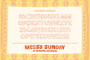 Messy Sunday – Quirky HandDrawn Font, a Handwritten Font by shineink.designlab (Thumbnail 10 of 10)
