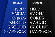 Sky Walk Sans Serif Futuristic Font, a Sans Serif Font by WhymoreArt (Thumbnail 7 of 10)