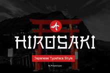 Hirosaki - Japanese Typeface