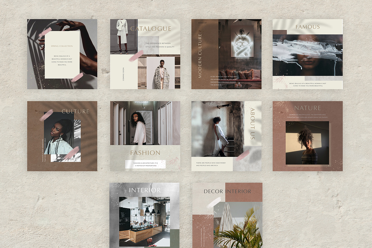 DESERT - Social Media Pack, a Social Media Template by Simple có (Photo 5 of 6)