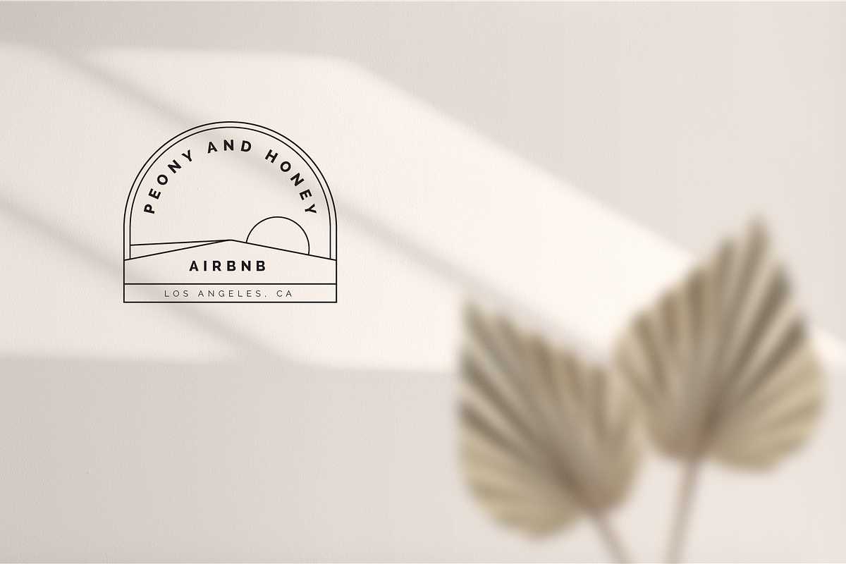 Peony and Honey Modern Logo Kit, a Branding & Logo Template by Forth and Wild (Photo 8 of 10)