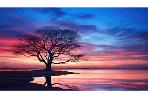 summer blue sky background ai, a Nature Photo by pikepicture