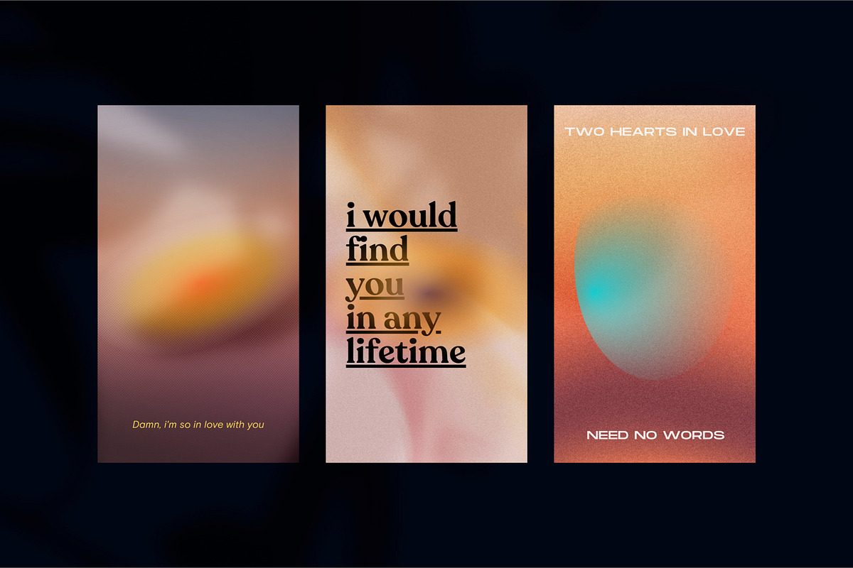 Love Quotes Aesthetics Vol II, a Social Media Template by Nurrehmet Studio (Photo 9 of 11)