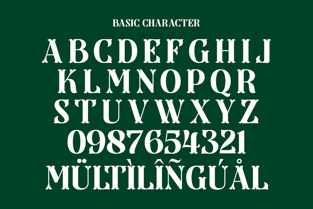Bremina Decorative Serif Font, a Serif Font by Luna Shop (Photo 2 of 8)