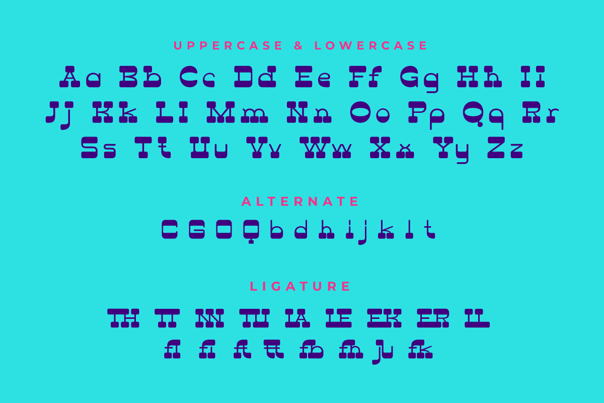 Lathier - Display Font, a Sans Serif Font by twinstd (Photo 10 of 10)
