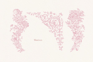 Pink Flower Frames, Borders, Flowers