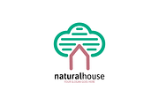 Natural House Logo, a Branding & Logo Template by MLJ studios (Thumbnail 1 of 3)
