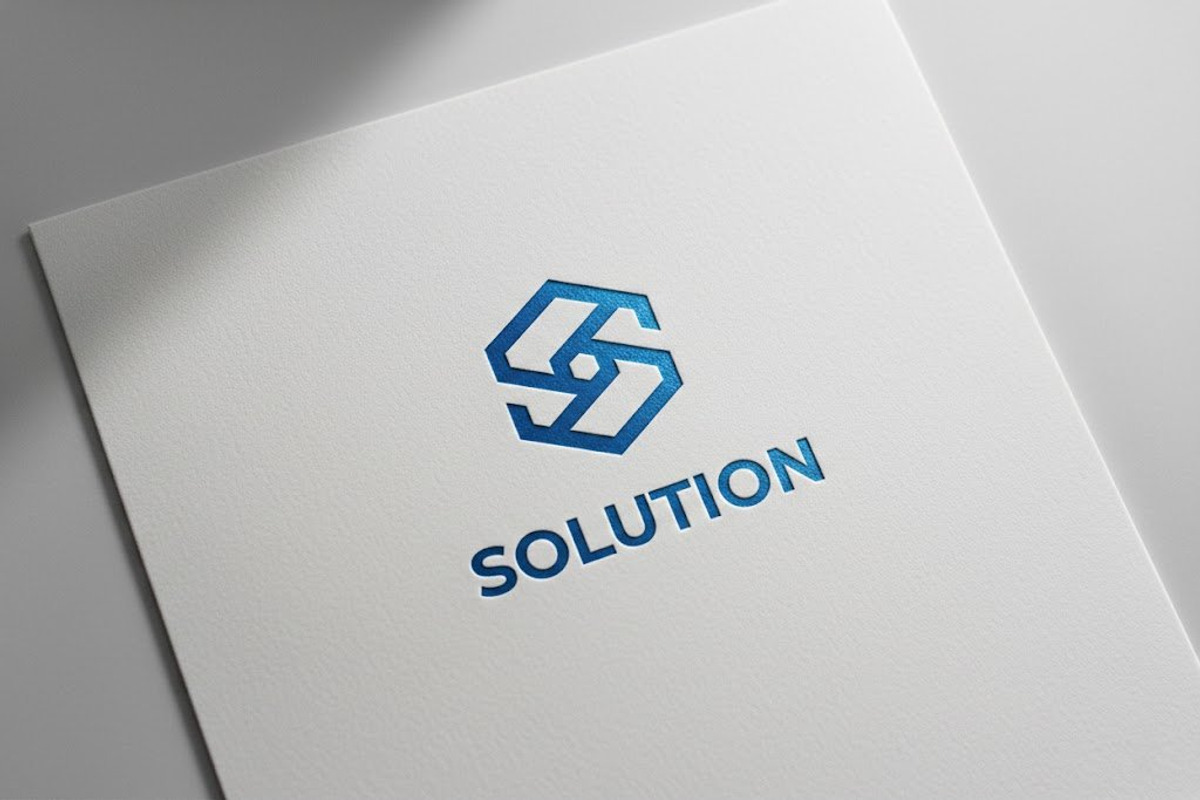Solution - Geometric Letter S Logo, a Branding & Logo Template by yopie (Photo 1 of 6)