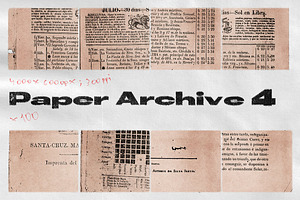 Paper Archive Bundle -80% Discount