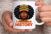 I am Black History PNG, an Illustration by Canvas Craft (Thumbnail 3 of 6)