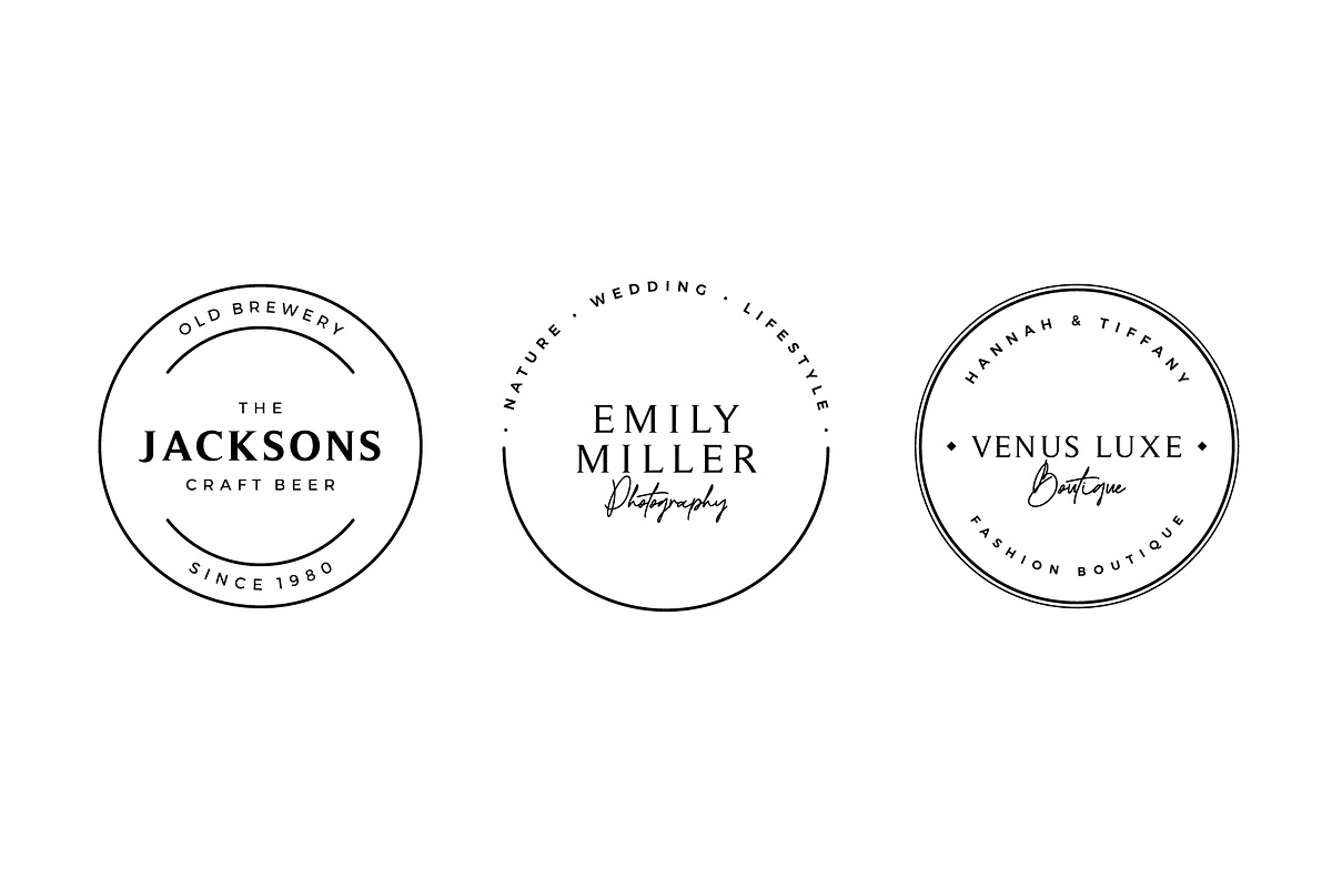 9 Stamp Logos, a Branding & Logo Template by ChicGraphix (Photo 2 of 10)