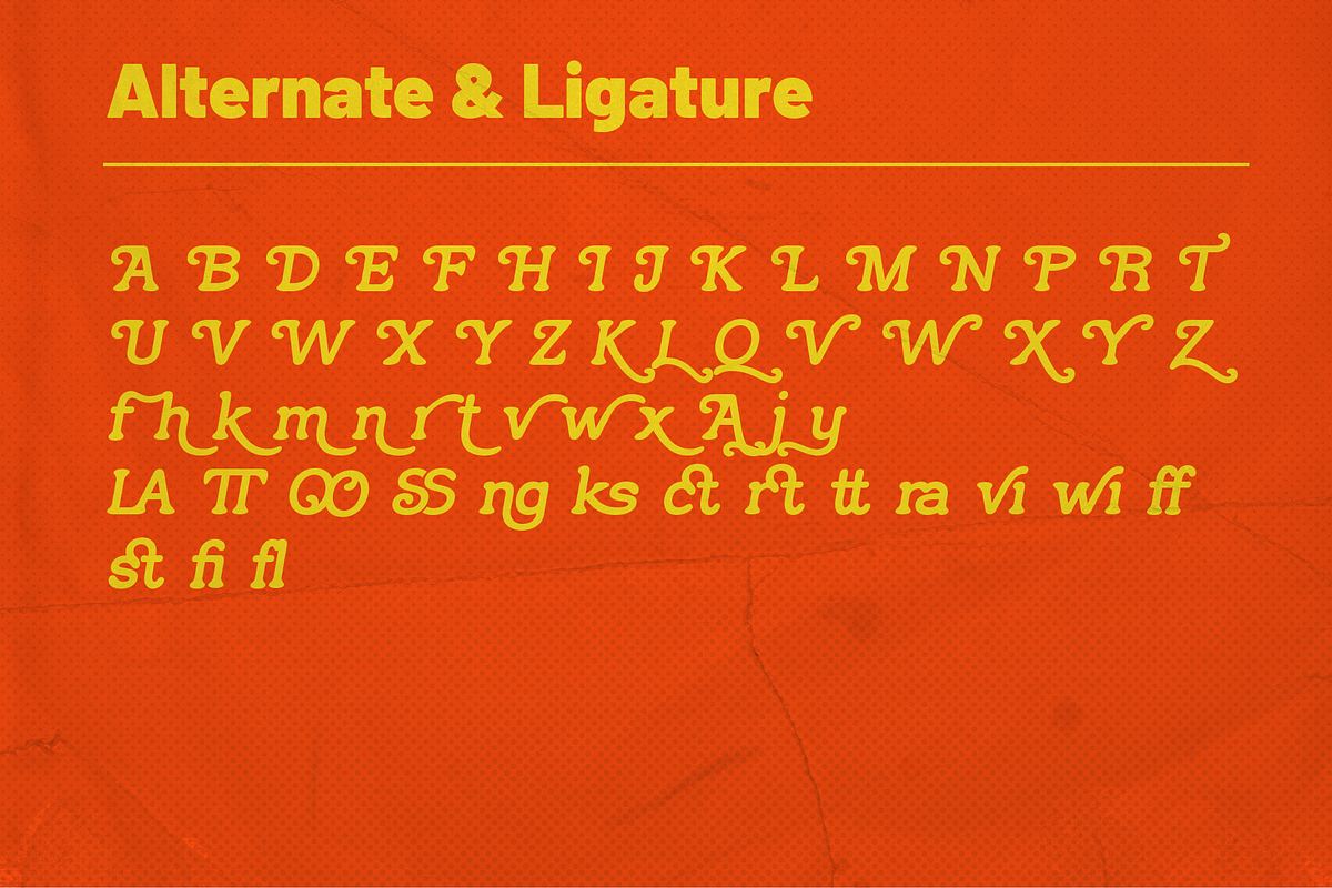 Sunday Chocolate - Retro Serif, a Serif Font by Shakira Studio (Photo 8 of 12)