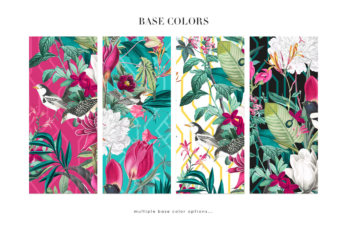 Tropical Glam, Luxury Tropical Print, a Pattern Graphic by TSTUDIO (Photo 4 of 12)