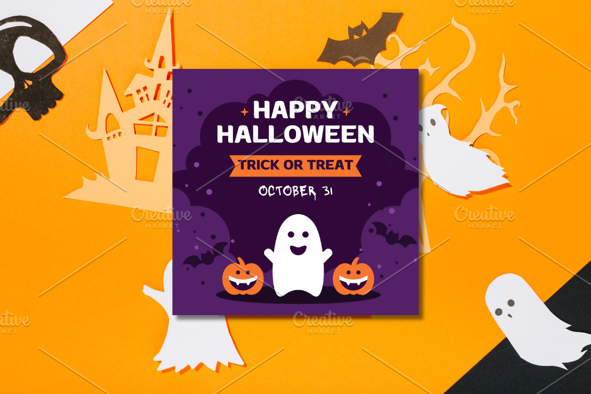 Halloween Card Bundle PNG Pack, an Object Graphic by Smillyy Threads (Photo 7 of 7)