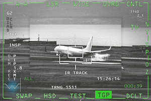 CCTV Camera HUD Photo Effect