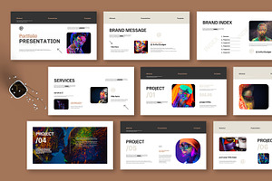Portfolio Presentation Template, a Presentation Template by MightyDesign
