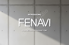 Fenavi - Elegant Luxury Serif Typefa