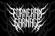 Haveron | Death Metal Typeface, a Symbol Font by Masyafi Studio (Thumbnail 7 of 8)