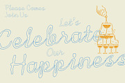 CS Melanie Dashed, a Script Font by Craft Supply Co. (Thumbnail 5 of 8)