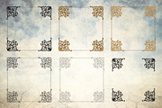 Vector Baroque Ornament elements, a Decorative Illustration by Samira (Thumbnail 2 of 6)