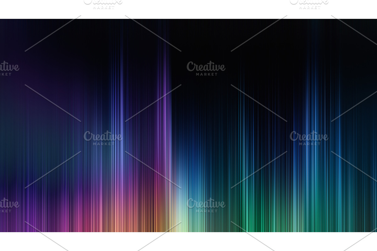 Vibrant Gradient Background Inspired, an Illustration by BazziBa♥